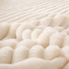 Luxe Rabbit Fur Fitted Sheet - White / KING SIZE (72X78)