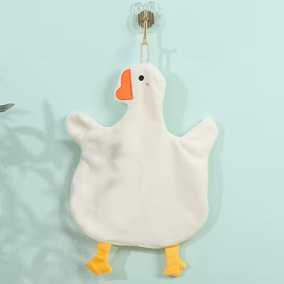 Cute Cartoon Duck Hand Towel (Pack of 2)