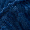 Luxe Rabbit Fur Fitted Sheet - Navy / KING SIZE (72X78)