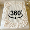 Luxe Rabbit Fur Fitted Sheet - White / KING SIZE (72X78)