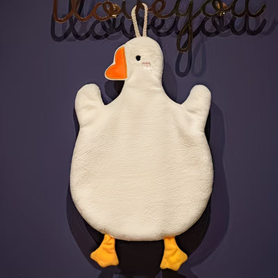Cute Cartoon Duck Hand Towel (Pack of 2)