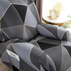 Premium Printed Recliner Sofa Cover : Black Prism