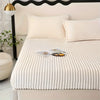 Luxe Rabbit Fur Fitted Sheet - White / KING SIZE (72X78)