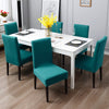 Stretchable Chair Covers, Plain Teal