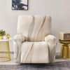 Premium Printed Recliner Sofa Cover : Wave Beige