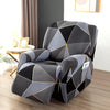 Premium Printed Recliner Sofa Cover : Black Prism