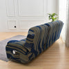 Premium Printed Recliner Sofa Cover : Dazzle Blue