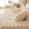 Plush Non Slip Sofa Mat - Pearl Beige