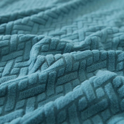 Polar Fleece Chair Cover : Turquoise