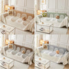 Premium Double Sided Chenille Sofa Covers - Grey Juniper