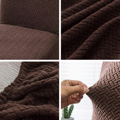 Polar Fleece Chair Cover : Brown