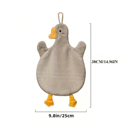 Cute Cartoon Duck Hand Towel (Pack of 2)