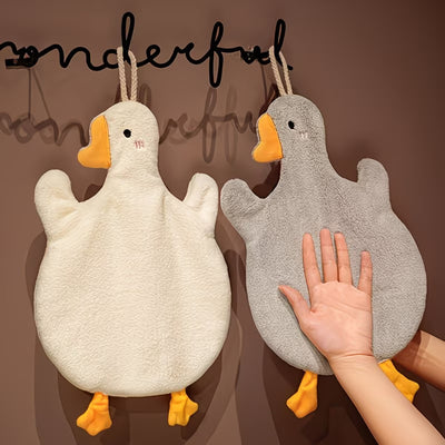 Cute Cartoon Duck Hand Towel (Pack of 2)