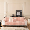 Plush Non Slip Sofa Mat - Dream Pink