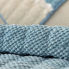 French Corduroy Lace Sofa Mat - Frost Blue