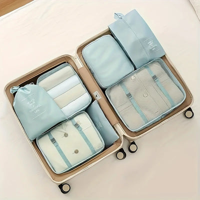 7 PC Premium Travel Organizer Packing Cubes