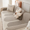 Premium Double Sided Chenille Sofa Covers - Brown Juniper