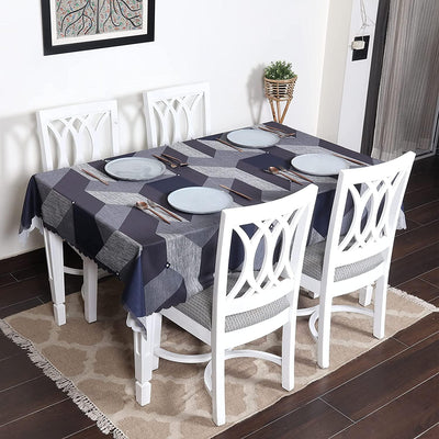 Trendize Premium Waterproof Matching Table Cover - Geometric Grey - Trendize