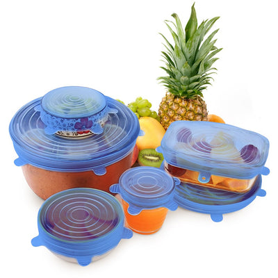 Premium Reusable Silicone Lids